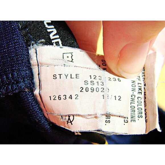 Under Armour Athletic Basketball Shorts Navy Blue Elastic Waist Workout Sz Large - Picture 8 of 12